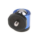 Tripod Pan Tilt Ball Head for Sony Nikon Canon Hot Shoe Mount Adapter Quick Plate Standard 1/4" M4 Screw Hole