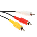 For Sega Dreamcast Audio Video Cable Composite RCA Connection AV Cord 1.8m/6ft Length