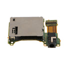 Replacement Part Game Card Slot Socket Board with Headphones Port for Nintendo Switch Console NS