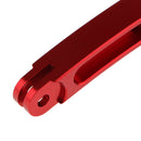 CNC Aluminum Curved Extension Arm Mount Holder for GoPro Camera HD Hero 1 2 3 4 5 6 Red