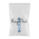 5'' Double Ball Arm for Connecting Strobe/Video Light to Underwater Photography Housing Blue