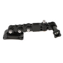 Helmet Mount Arm for GoPro Hero 6 5 4 3+ 3 2 Adjustable Bracket with 2Pack Curved Base Adhesive