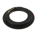 M42 Chips Lens Adapter Ring for AF III to EOS EF Mount EMF Adaptor for Canon 550D 7D 5D -Black