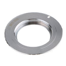 M42 Chips Lens Adapter Ring for AF III to EOS EF Mount EMF Adaptor for Canon 550D 7D 5D -Silver