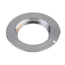 M42 Chips Lens Adapter Ring for AF III to EOS EF Mount EMF Adaptor for Canon 550D 7D 5D -Silver