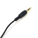 External Lavalier Lapel Clip-on Condenser Microphone For GoPro Hero 3 3+ 4 - Black