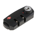 Custom Combination Lock TSA Luggage Suitcase Security Dial Locking TSA002 3 Digit Combo Mechanical Structure