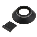 Camera Eyecup Viewfinder Eyepiece + Hot Shoe Cover for Nikon D850/D500 - Used to Protect Your Camera from Dust or Other Dirts