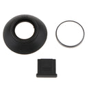 Camera Eyecup Viewfinder Eyepiece + Hot Shoe Cover for Nikon D850/D500 - Used to Protect Your Camera from Dust or Other Dirts