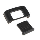 Camera Eyecup Viewfinder Eyepiece + Hot Shoe Cover for Nikon D5600 /D3400 - Used to Protect Your Camera from Dust or Other Dirts
