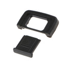 Camera Eyecup Viewfinder Eyepiece + Hot Shoe Cover for Nikon D5600 /D3400 - Used to Protect Your Camera from Dust or Other Dirts