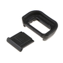 Unique Designed Viewfinder Eyecup Eyepiece with Hot Shoe Cover for Sony A6500 - Prevent Scratching the Eye Mask