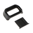 Unique Designed Viewfinder Eyecup Eyepiece with Hot Shoe Cover for Sony A6500 - Prevent Scratching the Eye Mask
