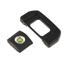 Camera Eyecup Viewfinder Eyepiece+Spirit Level for Nikon D7500 - Used to Protect Your Camera from Dust or Other Dirts