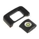 Camera Eyecup Viewfinder Eyepiece+Spirit Level for Nikon D5600 / D3400 - Used to Protect Your Camera from Dust or Other Dirts