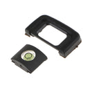 Camera Eyecup Viewfinder Eyepiece+Spirit Level for Nikon D5600 / D3400 - Used to Protect Your Camera from Dust or Other Dirts