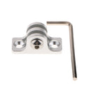 Mounting Adapter Metal Flat Bottom + Screw +Allen Key for Gopro Hero 5 - Silver -Increase the Stablility of Your Device