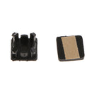 Rubber Feet Plastic Button Screw Covers Replacement For PS3 Slim 2000 3000 - Black