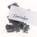 Rubber Feet Plastic Button Screw Covers Replacement For PS3 Slim 2000 3000 - Black