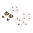 Pack of 9 Conductive Rubber Pad for Sony PS4 Controller Button Replacement Parts