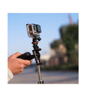 Hand-held Handgrip Handheld Steady Stabilizer +Remote Control Buckle+Mount Holder Kit for GoPro Hero 5 4 ,Black