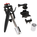 Hand-held Handgrip Handheld Steady Stabilizer +Remote Control Buckle+Mount Holder Kit for GoPro Hero 5 4 ,Black