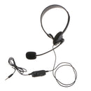 Gmae Headset for Sony PS4 Single Heaphone Earphone Mono Earbud with Mic Mute Volume Control Connect Computer, Laptop, Mobile Phone