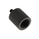 All Metal 5/8'' 27 Female To 1/4'' 20 Male Adapter Screw for Camera Microphone Stand - Black
