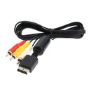 6ft AV Cable for Sony PS3/PS2/PS1 Audio Video Stereo HDTV Monitor Connection RCA Composite Wire