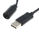 Gamepad USB Converter Adapter Cable for Microsoft Xbox 360 Controller 25cm/9.84" Extra Length