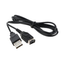 USB Power Supply Charger Cable Cord Compatible with Nintendo Gameboy Advance SP Console, 1.2m Long