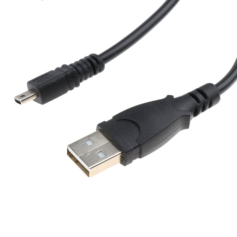 1.5m 8 Pin USB Sync Data Cable Transfer Cord for Nikon Digital SLR Camera - Black