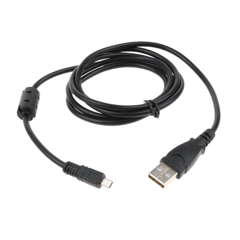 1.5m 8 Pin USB Sync Data Cable Transfer Cord for Nikon Digital SLR Camera - Black