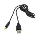 USB Power Supply Charger Cable Cord Compatible with Sony PSP 1000 2000 3000 Console, 1.8m Long