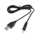 USB Power Supply Charger Cable Cord Compatible with Sony PSP 1000 2000 3000 Console, 1.8m Long