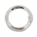 For Olympus OM Lens To Canon EOS EF 60D 6D DSLR Camera Adapter Ring 3rd Gen - Silver