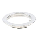 For Olympus OM Lens To Canon EOS EF 60D 6D DSLR Camera Adapter Ring 3rd Gen - Silver