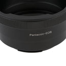 Pentacon P6 Kiev 60 Lens to Canon EOS Cameras Body Mount Adapter Ring 60 EOS