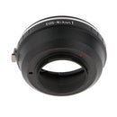 Metal Adapter Ring For Canon EOS EF EF S Lens To Nikon 1 Camera Body J1 V1 - Black