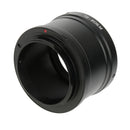 T2 T-2 Mount Telephoto Lens Adapter For Canon EOS-M EF-M Mirrorless Camera - Black