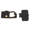 5 Pieces of Grip USB Rubber Unit for Nikon D700 Digital Camera Body Front Rear Side Cover