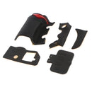 5 Pieces of Grip USB Rubber Unit for Nikon D700 Digital Camera Body Front Rear Side Cover
