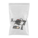 For Nikon D300S Repair Part Interface Cover Rubber Cap Port Skin Lid Protector with Adhesive Sticker Pack of 4