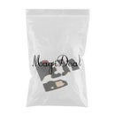 4 Pieces Grip USB Rubber Unit For Nikon D300 Front Rear Cover With Tape - Black