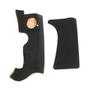 4 Pieces Grip USB Rubber Unit For Nikon D300 Front Rear Cover With Tape - Black
