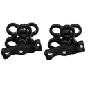 2Pack Aluminum Alloy 1'' Ball Clamp 3 Mount Hole for Diving Underwater Camera Arm Tray GoPro LED Lights