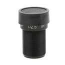 1/3'' HD 5MP 6mm Fixed Iris M12 IR Board Lens For Security Camera Universal - Black