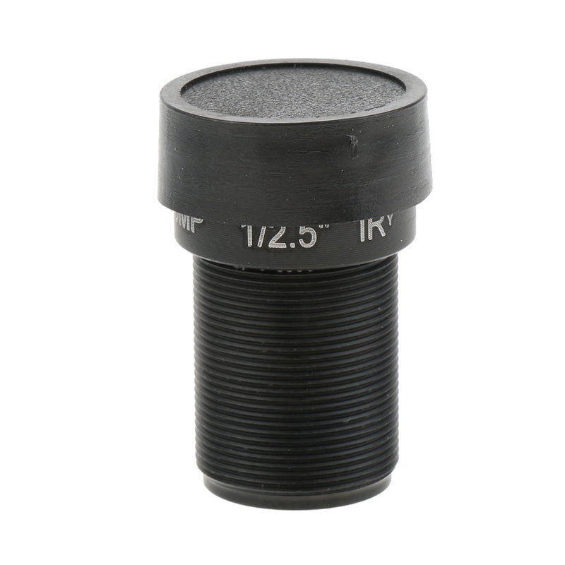 1/3'' HD 5MP 6mm Fixed Iris M12 IR Board Lens For Security Camera Universal - Black