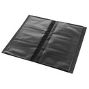Album Slip-in Pocket Storage Photo Postcard Ticket Stamp with Hard Cover 132 Pocket 5x3.5"