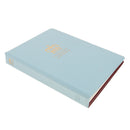 PU Photo Album, Crown Pattern Covers, Holds 80 4" X 6" Photos Storage Blue